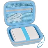 ALLPRIMO Travel Router Case for GL.iNet GL SFT1200/ MT3000/ AXT1800, Blue | Shock-Resistant Hard EVA Shell, Zippered Mesh Pocket for Adapter and Cables, for Home/ Hotel/ Business/ RV/ Plane, Case Only