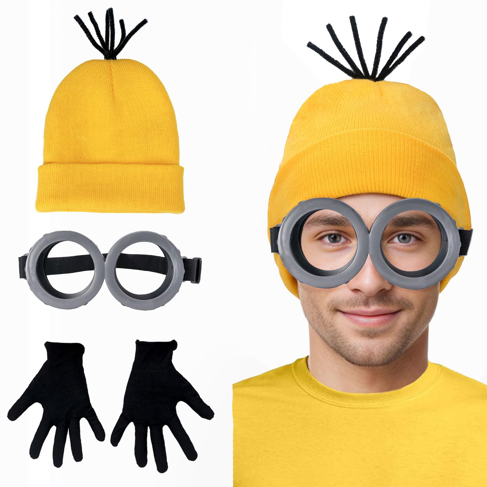 CozofLuv Men's Costume Accessory for Halloween Cosplay (Set #2) — image 1