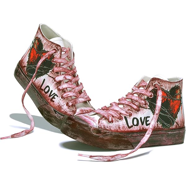 颯煌蘭桜 Amazon.com | GXZUORUI Men's Fashion Sneakers High Top Canvas Shoes