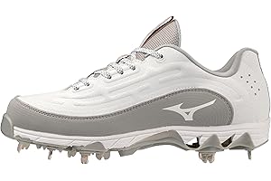 Mizuno Women's 9-Spike Swift 8 Low Metal Softball Cleat