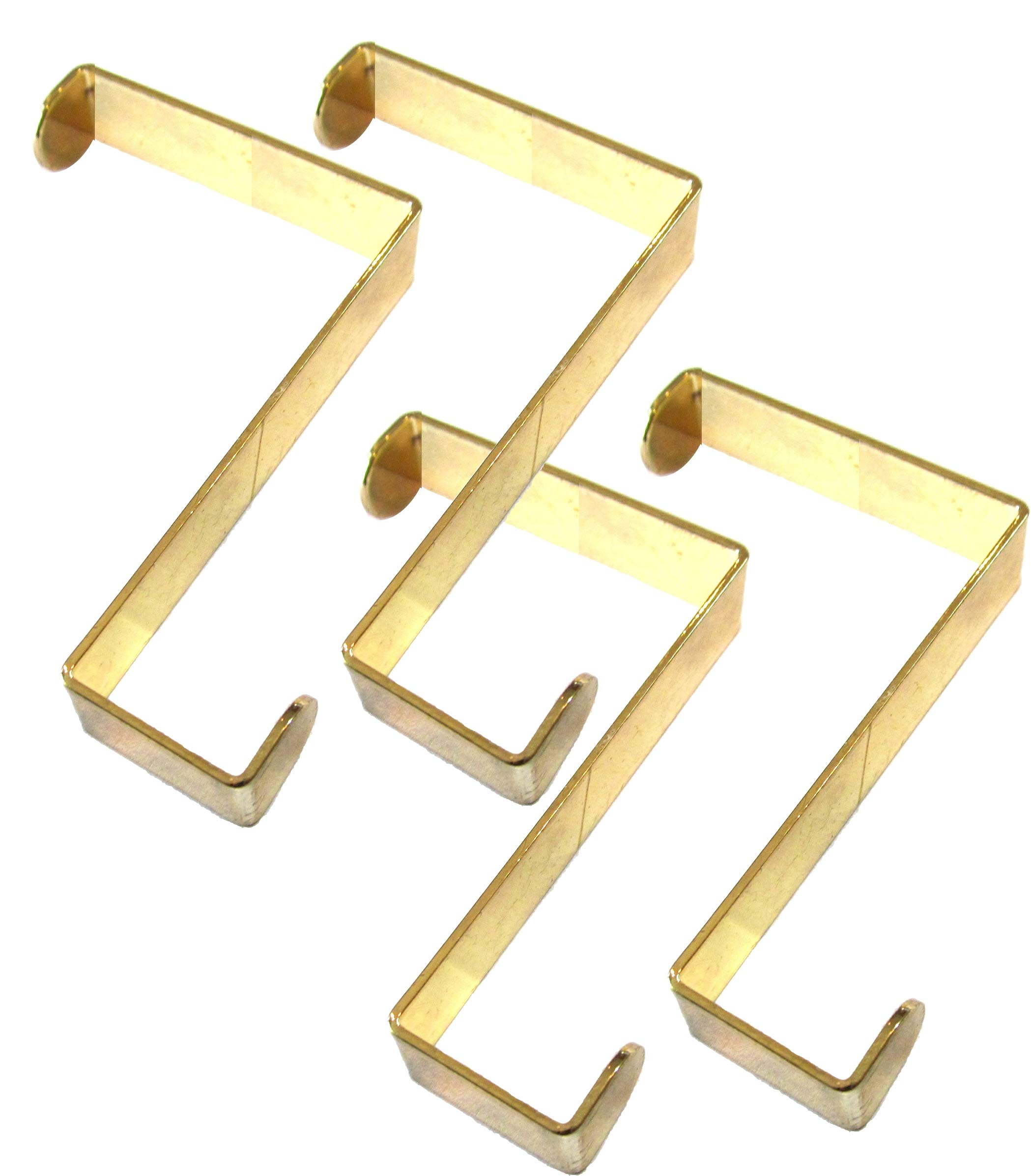 Jhco Pk Of Sturdy Extra Wide Gold Coated Metal Desertcart