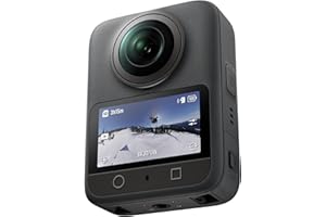 DJI Osmo 360 Camera Standard Combo, Waterproof 360° Action Camera with 1-Inch 360° Imaging, Native 8K 360° Video, 105GB Built-in Storage, 120MP 360° Photo, 100-Min 8K Recording, 360 Action Camera