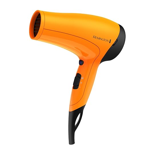 Remington D3015 Orange Hair Dryer - prices and ratings | |  Updated:08-June-2021 | conzumr.com