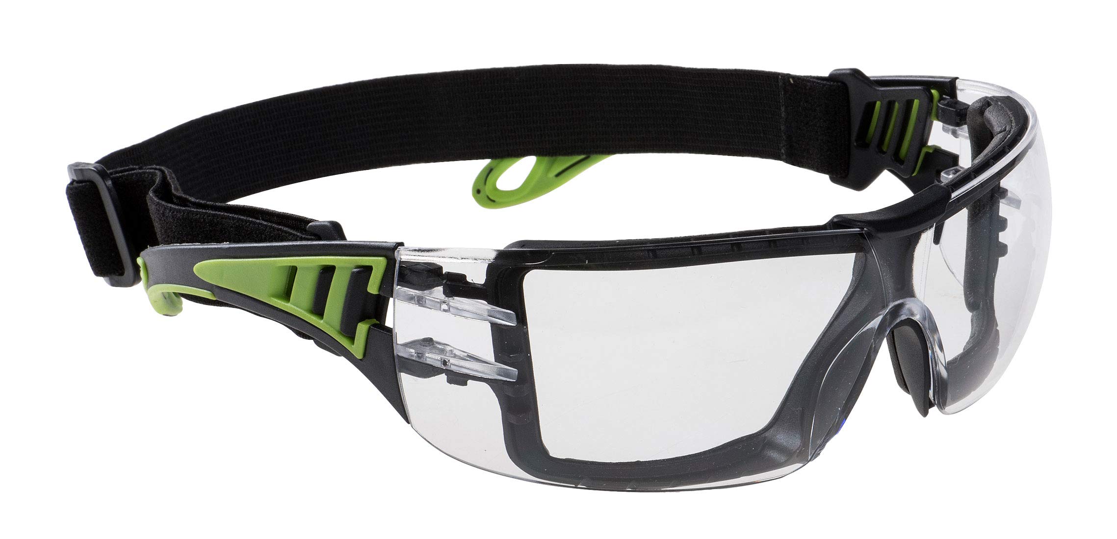 Portwest Tech Look Plus Spectacle, Color: Clear, Size:, PS11CLR — image 1