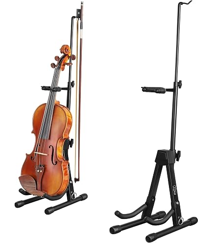 Amazon.com: Hercules DS571BB Travlite Violin/Viola Stand with Bag