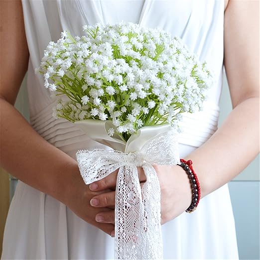 baby's breath bridesmaids