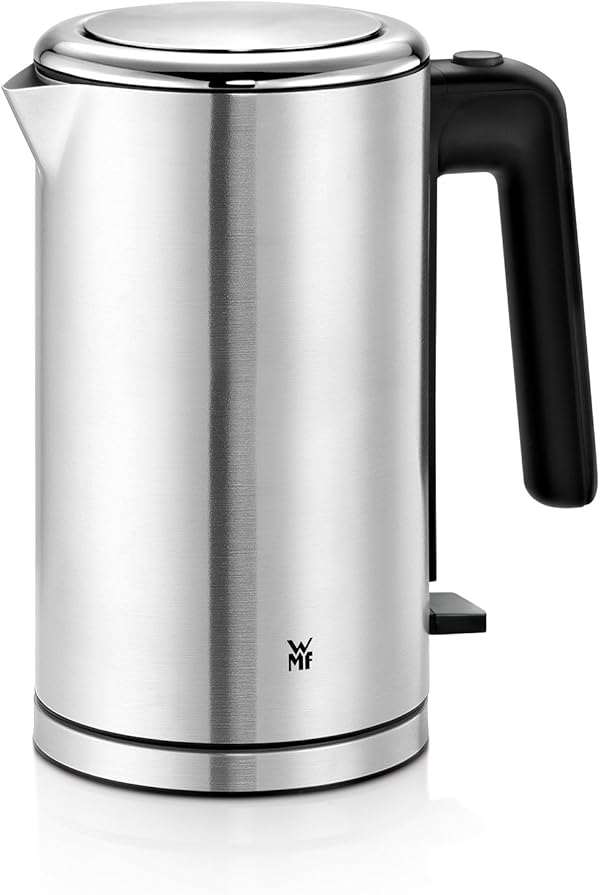 WMF Lono Wasserkocher Edelstahl 1,6l, elektrischer Wasserkocher mit Kalkfilter, 2400 W, Wasserstandsanzeige beleuchtet, edelstahl matt