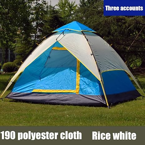 Amazon Com Yunxiaohong Double Layered Tent Quick Opening
