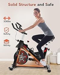 Yagud Exercise Bike, Stationary Bikes for