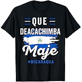 Nicaragua Flag Camiseta Nicaraguan Nicoya Pinoleros Nica T-Shirt Small
