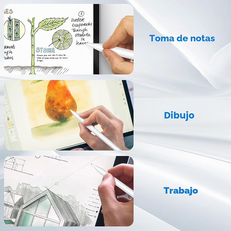 4 pontas compatíveis com Apple Pencil Pro/USB-C/2ª/1ª geração
