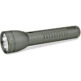 MagLite ML300LX 2-Cell D LED Flashlight, Adjustable Beam, Water-Resistant, QuickClick Modes, Extended Battery Life &ndash; Foliage Green