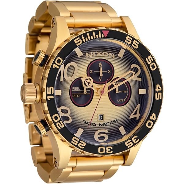 Amazon.com: NIXON 51-30 Chrono. 100m Water Resistant Men's Watch