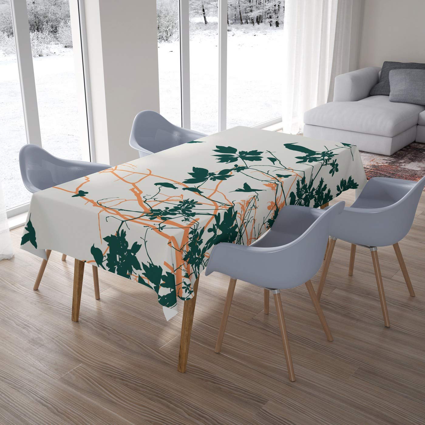 Bonamaison Kitchen Decoration, Tablecloth, 140cm x 200cm - Designed and Manufactured in Turkey