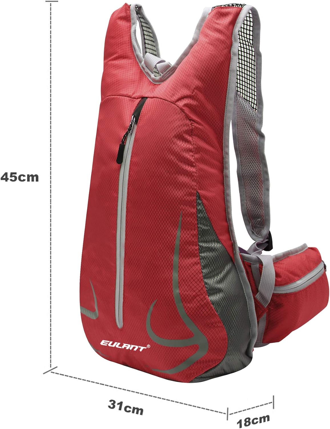 EULANT Lightweight Running Backpack 15L,Small Ski Rucksack,Waterproof Cycling Backpacks for Women & Men,Small Sports Rucksack for Runner Snowboard Trail Walking Commuting Hiking Biking - Image 5