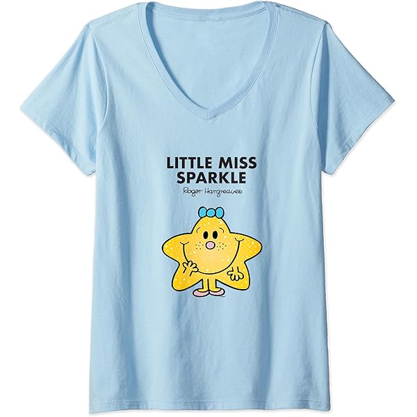 Amazon.com: Womens Mr. Men Little Miss Sunshine V-Neck T