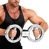 EILISON Rotating Burn Machine 12LB,360 Grips,Forearm Boxing Trainer | 12LB Adjustable Resistance,360&deg; Rotating Grips,Forearm Trainer,Boxing Workout,Arm &amp; Shoulder Strength,Compact Portable