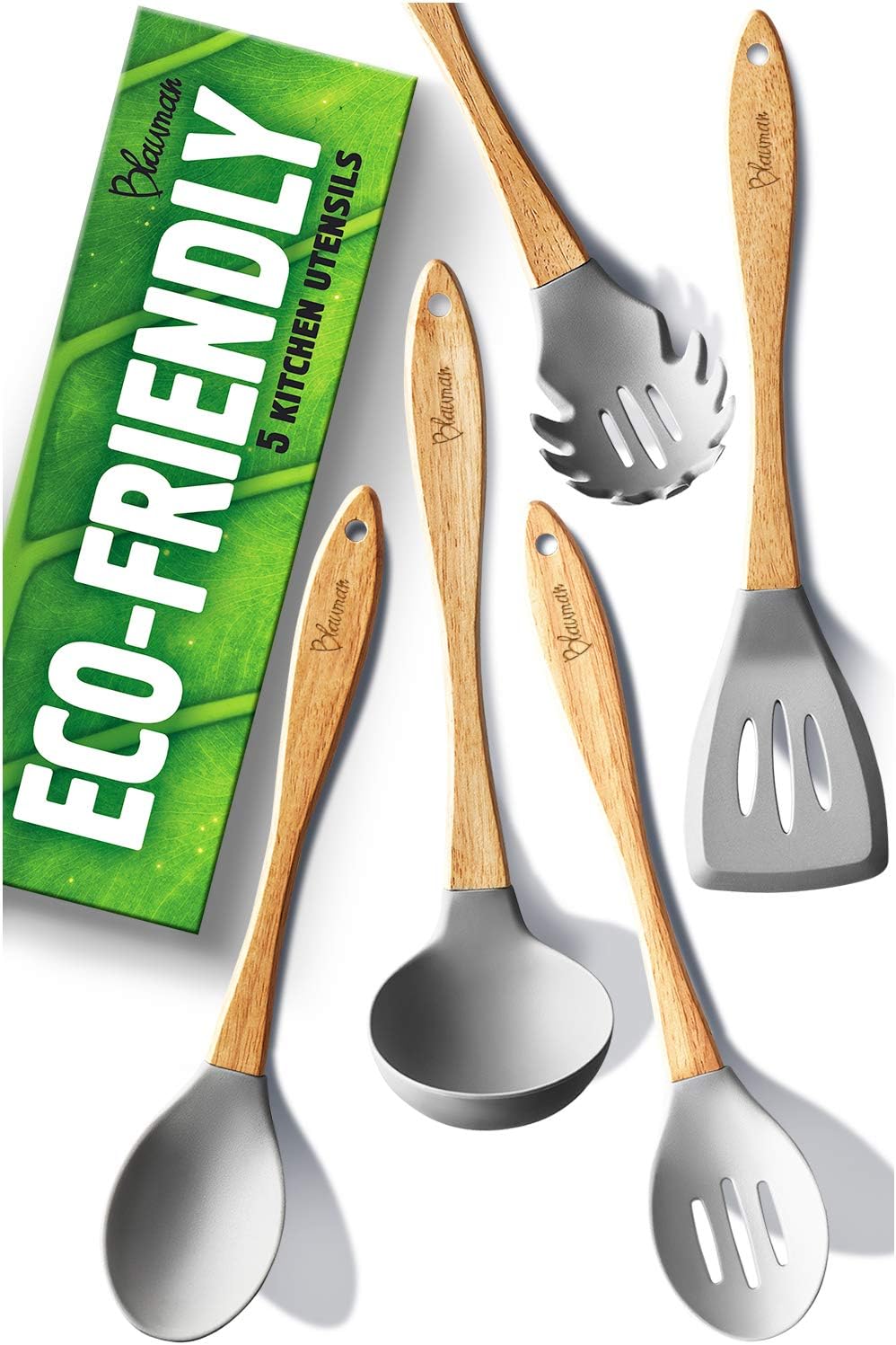 Blabla Wooden Kitchen Utensils Set