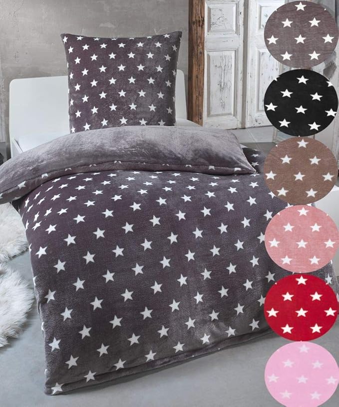 MALIKA Plüsch Spannbettlaken Creme - Cashmere-Touch, 90-100x200cm, Kuschelig Warm