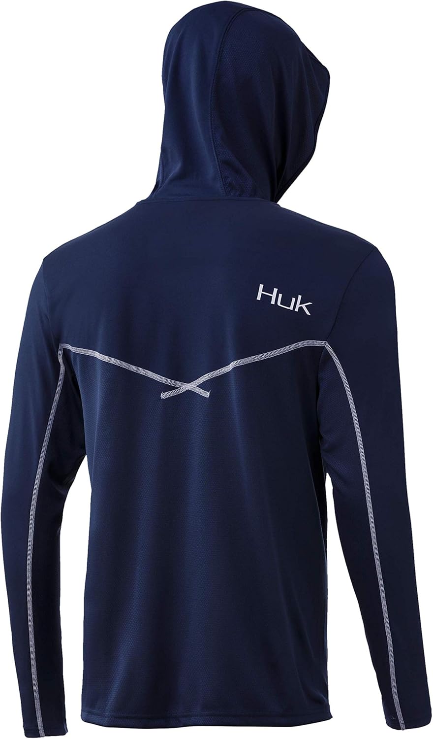 Huk Men's Icon X Hoodie | Long-Sleeve Performance Shirt with UPF 30+ Sun Protection: Clothing
