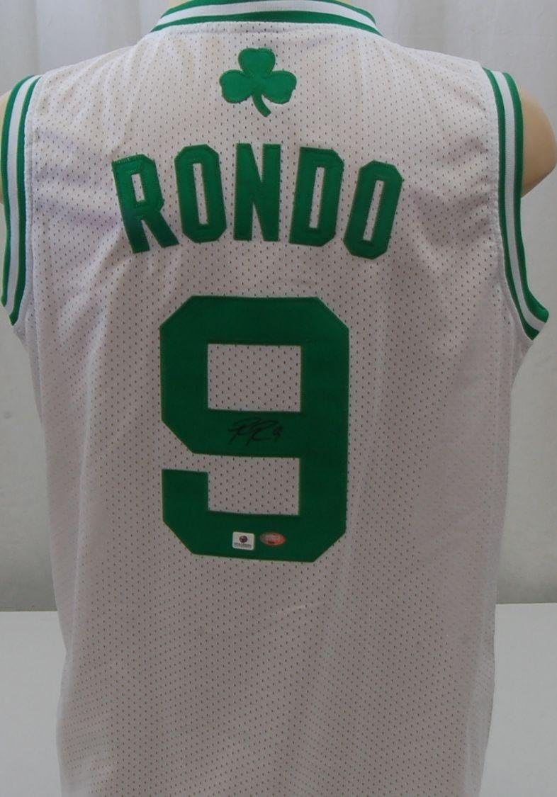 Signed Rajon Rondo Jersey GA Certified Autographed NBA Jerseys at