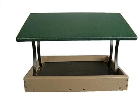 Amazon Com Birds Choice 17 X 16 Fly Thru Platform Green Roof