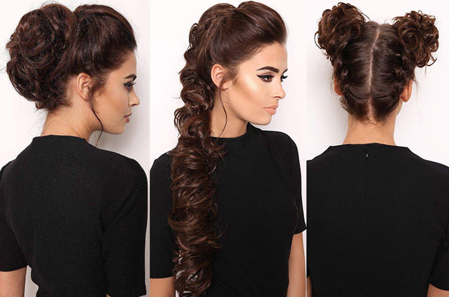 Buy Raaya Curly Ponytail Hair Extension Wavy Messy Hair Extension
