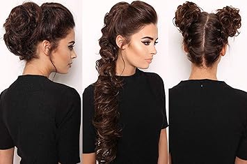 Buy Pelo Curly Ponytail Hair Extension Messy Hair Juda Extension