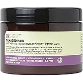 Insight Restructurizing Mask for Damaged Hair with Restorative Phytocomplex & Organic Wheat Germ Extract for Deep Repair & Body 16.9 Fl. Oz. / 500 mL
