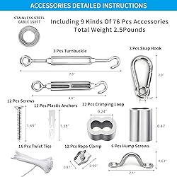 Globe String Light Suspension Kit, Outdoor Light