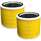 2 Pack Core 200S Replacement Filter Compatible with LEVOIT Core 200S and Core 200S-P Smart WiFi Air-Puri-fier