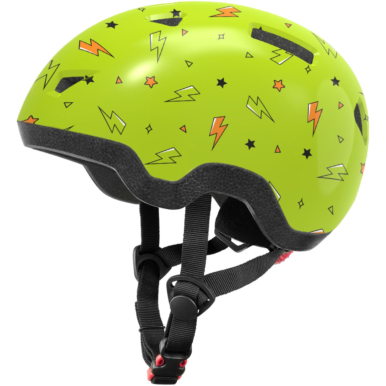 Photo 1 of Toddler Bike Helmet, Adjustable Kids Helmets from Infant/Toddler/Baby to Children Girls and Boys, Age 1-3/2-4 Years Old(Lightning,XS)