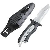 Scubapro Mako Stainless Steel Dive Knife for Scuba, Snorkeling or Water Sports