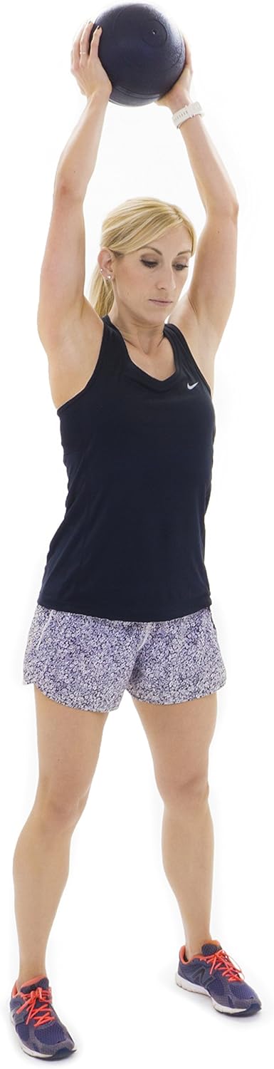 ProsourceFit Slam Medicine Balls 10 Lbs Smooth Textured Grip Dead Weight Balls for Crossfit, Strength & Conditioning Exercises, Cardio & Core Workouts : Sports & Outdoors