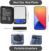 Vitafit 500g Digital Pocket Scale 0.01g High Accuracy Black view 2