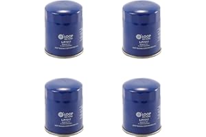 LOOP Engine Oil Filter (4 Pack) Replacement For Honda Civic CR-V Subaru Acura Mitsubishi Accord Nissan Odyssey Crosstrek Fore