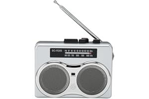 EBTOOLS Portable Cassette Player Recorder, AM FM Radio Walkman, Retro Classic Tape Player with 3.5mm Headphone Speaker, One Touch Recording, for Sports Hiking Running