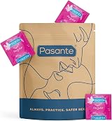 Pasante Regular Condoms 72 Pack | Comfortable Fit | Non-Spermicidal Lubricant