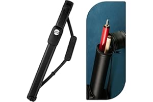 Trymaker Pool Cue Case, 1×1 Hard Pool Stick Case Holds 1 Complete of 2-Piece Cue (Not for 3/4 Cues), Made of Faux Leather Pool Cue Accessories