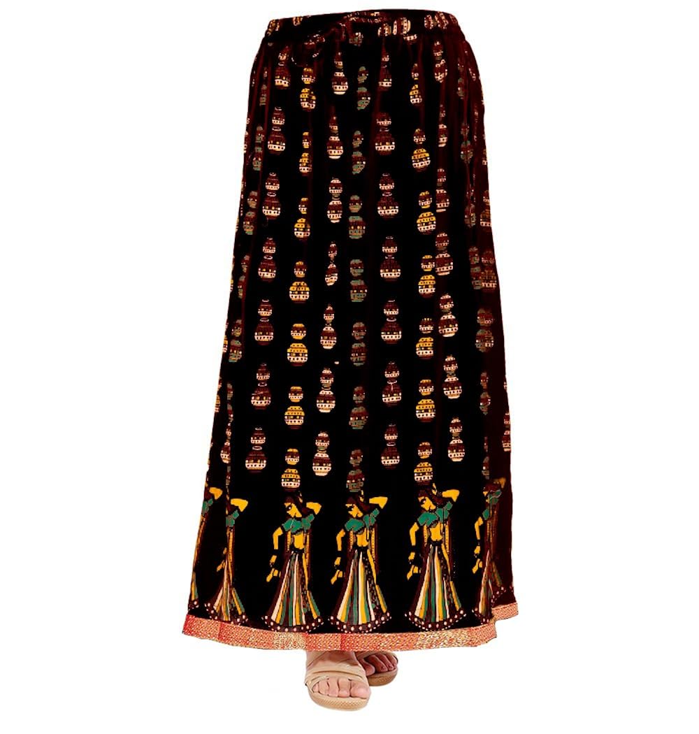 kurti studio women's premium cotton skirt