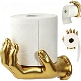 Toilet Paper Holder Gold Toilet Paper roll Holder Wall Mount Unique Gold Bathroom Accessories Funny Gothic Gift for Home