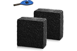 2pcs Pickleball Paddle Eraser, Pickleball Eraser Carbon Fiber Pickleball Paddle Cleaner Dust Remover for Pickleball Residue a