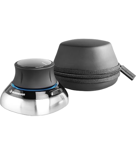 Mouse 3D - USB - 3Dconnexion SpaceMouse Pro - Preto/Cinza - 3DX