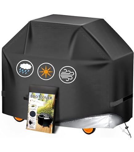 Produktbild von BBQ Gasgrill Abdeckung 147 Cm - Universell Für 4-6 Brenner Grills, Aus Robustem Oxford-Gewebe, Wasserdicht
