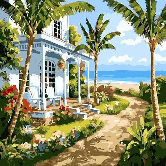 NOBRAND Sin Marco Imágenes De Bricolaje sobre Lienzo DIY Pintura Al