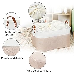 DULLEMELO Extra Large Baskets for Organizing, 22" X