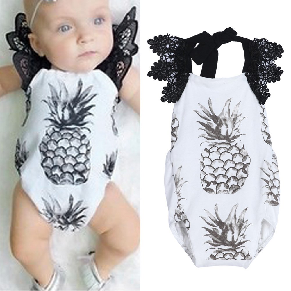 Culotte Dessin Lapin Vetement De Ramper Mignon La Cabina Mignon Vetement Bebe Fille Girl Combinaison Barboteuse Tops A Manches Court Bebe Bilkvarteret Bebe Fille 0 24m