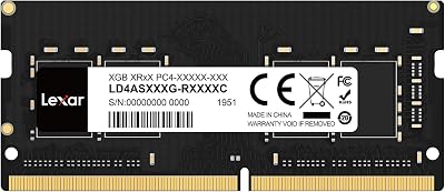 Lexar 16GB DDR4 SO-DIMM 3200 MHz Laptop RAM CL22 260-Pin 1.2V