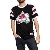 Calhoun NHL Surf & Skate Mens Shoulder Stripe Varsity Inset Sleeve Retro Style T-Shirt – The Coastal Collection