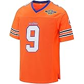 kioken Waterboy Jersey Bobby Boucher #9 Adam Sandler Mud Dogs Bourbon Bowl Football Jerseys